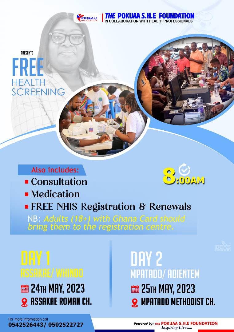 Free health screening